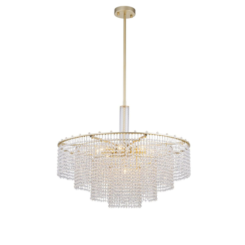 Люстра на штанге Favourite Fringe 4762-9P изображение в интернет-магазине Cramer Light