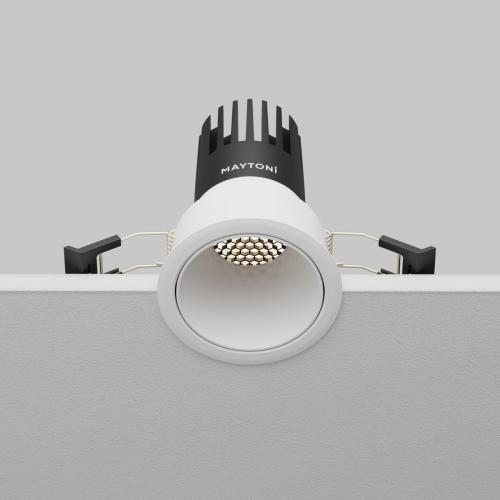 Встраиваемый светильник Maytoni Dip DL116-10W-4K-W изображение в интернет-магазине Cramer Light фото 8