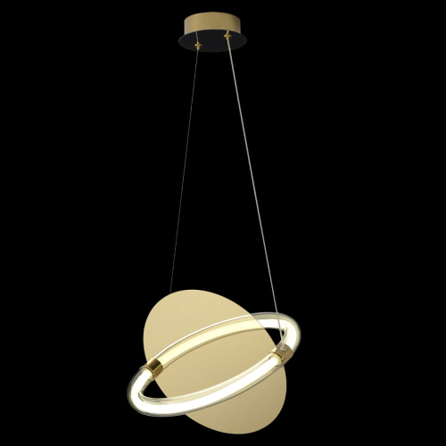 Подвесной светильник Crystal Lux NEBULA SP22W LED GOLD изображение в интернет-магазине Cramer Light фото 8