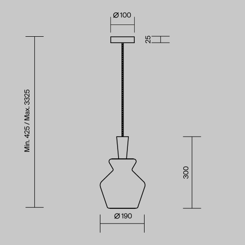 Подвесной светильник Maytoni Toys MOD405PL-01W1 изображение в интернет-магазине Cramer Light фото 7