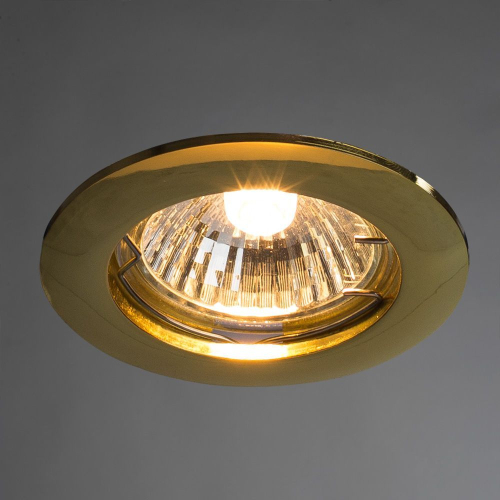 Встраиваемый светильник Arte Lamp Basic A2103PL-1GO изображение в интернет-магазине Cramer Light фото 3