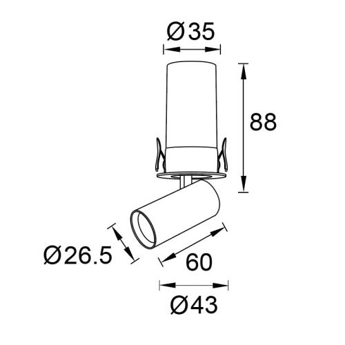 Встраиваемый спот Mantra Garda 9136 изображение в интернет-магазине Cramer Light фото 7