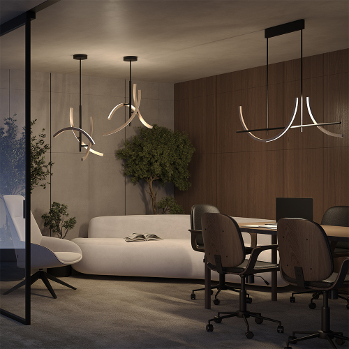 Подвесной светильник Maytoni Wabi MOD428PL-L27BK изображение в интернет-магазине Cramer Light фото 2