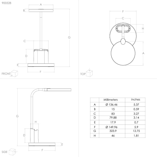 Настольная лампа Eglo Brolini 900528 изображение в интернет-магазине Cramer Light фото 7