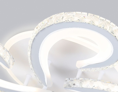 Потолочная люстра Ambrella Light Acrylica Ice FA1702 изображение в интернет-магазине Cramer Light фото 6