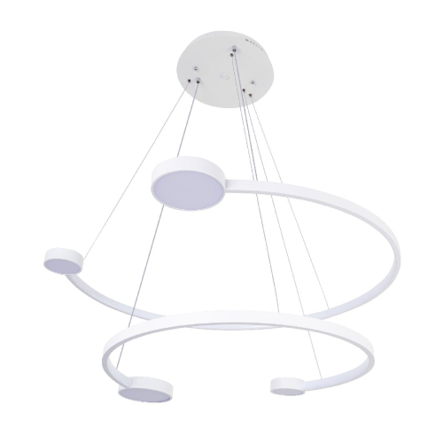 Подвесная люстра LED4U L7101-2 WТ изображение в интернет-магазине Cramer Light