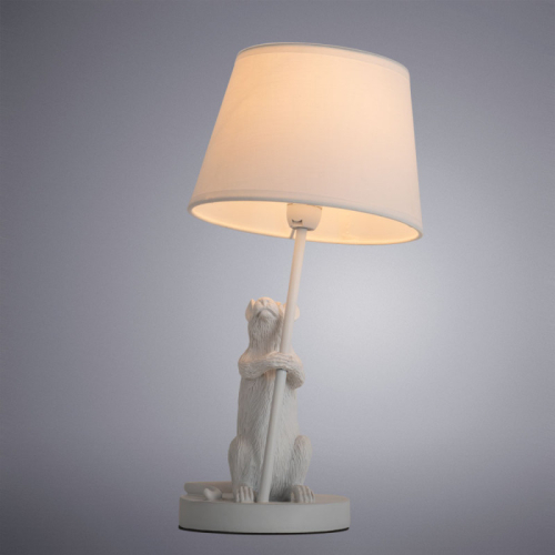 Настольная лампа ARTE Lamp A4420LT-1WH изображение в интернет-магазине Cramer Light фото 3