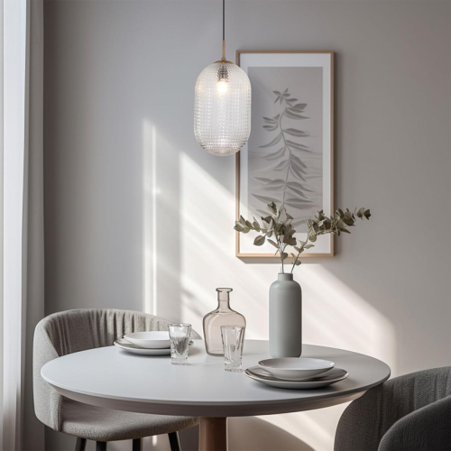 Подвесной светильник Eurosvet Gem 50261/1 прозрачный a064952 изображение в интернет-магазине Cramer Light фото 3