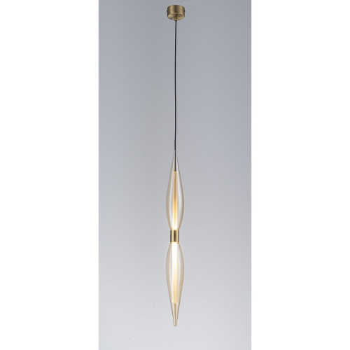 Подвесной светильник Belfast Saintfield 107-1 BR AM изображение в интернет-магазине Cramer Light