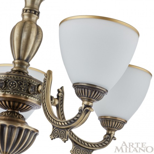 Подвесная люстра Arte Milano 342837/5 AB изображение в интернет-магазине Cramer Light фото 5