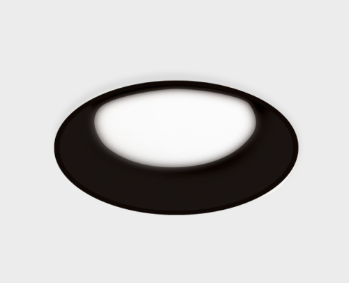 Встраиваемый светильник Italline IT06-6012 black 3000K изображение в интернет-магазине Cramer Light