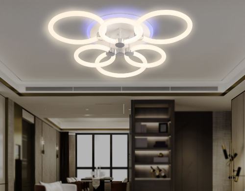 Потолочная люстра Ambrella Light Acrylica Original FA3844 изображение в интернет-магазине Cramer Light фото 7