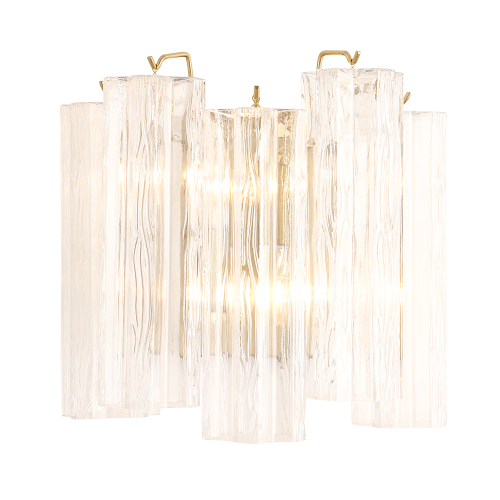 Настенный светильник Crystal Lux ROSE AP2 BRASS изображение в интернет-магазине Cramer Light фото 3