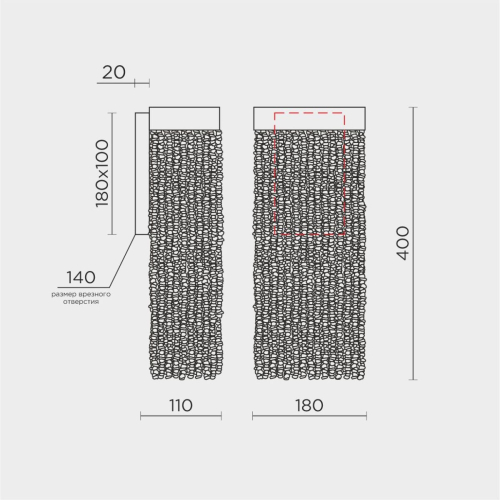 Настенный светильник Modestyle MS.2440.400 BS-CL изображение в интернет-магазине Cramer Light фото 2