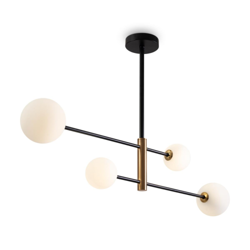 Люстра на штанге Freya Sphirity FR5376CL-04B изображение в интернет-магазине Cramer Light фото 2