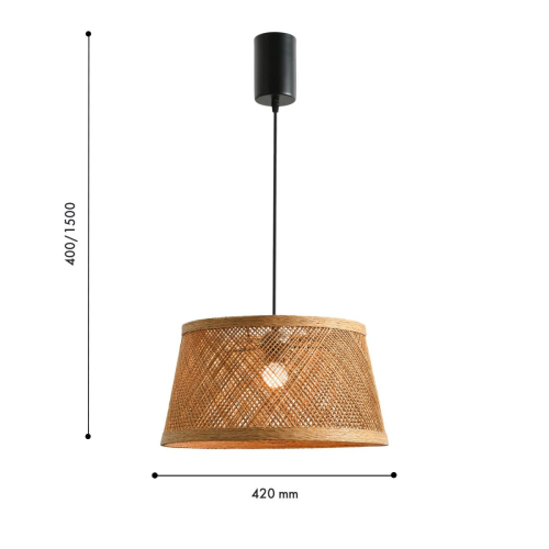 Подвесной светильник Favourite Vimini 4829-1P изображение в интернет-магазине Cramer Light фото 2