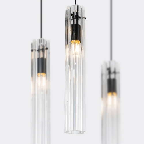 Подвесной светильник Modelux ML.3330.3 BK изображение в интернет-магазине Cramer Light фото 3