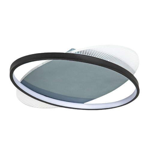Потолочный светильник LED4U L1025-500 BK изображение в интернет-магазине Cramer Light