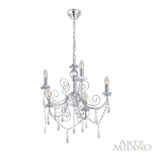 Подвесная люстра Arte Milano 345620/5 CR изображение в интернет-магазине Cramer Light фото 4