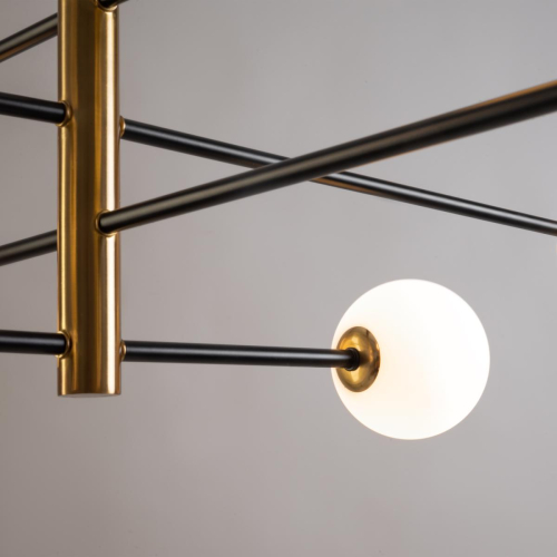 Люстра на штанге Freya Sphirity FR5376CL-08B изображение в интернет-магазине Cramer Light фото 8