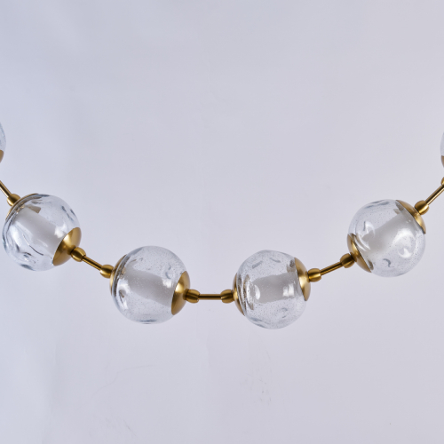 Подвесной светильник Delight Collection OD2437A-16 brass/clear изображение в интернет-магазине Cramer Light фото 3