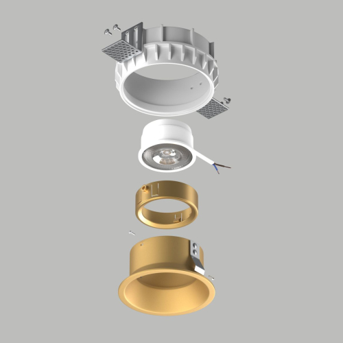 Встраиваемый светильник Lightstar Domino (214610+214603+214003) G214603GMOD изображение в интернет-магазине Cramer Light фото 2