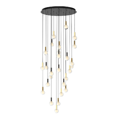 Каскадная люстра Favourite Kula 4378-27P изображение в интернет-магазине Cramer Light