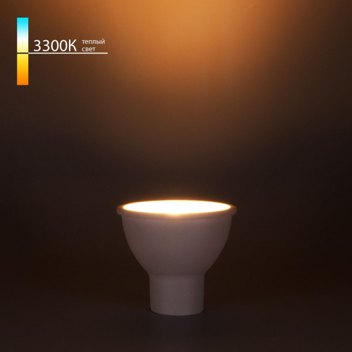 Лампа светодиодная Elektrostandard GU10 7W 3300K матовая 4690389151712 изображение в интернет-магазине Cramer Light фото 2