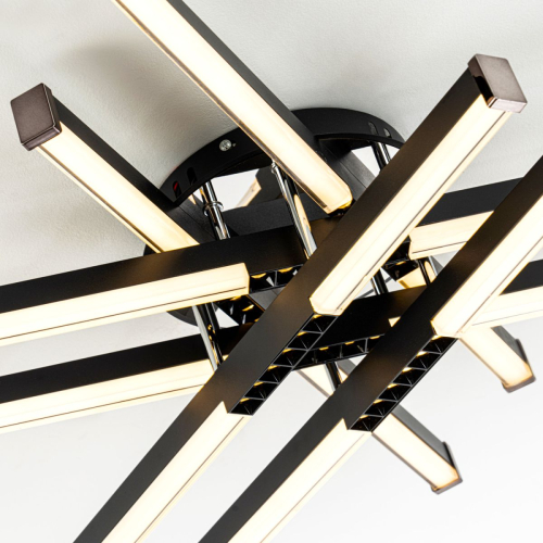 Потолочный светильник Modelight MDL.9374.600CL BK изображение в интернет-магазине Cramer Light фото 6