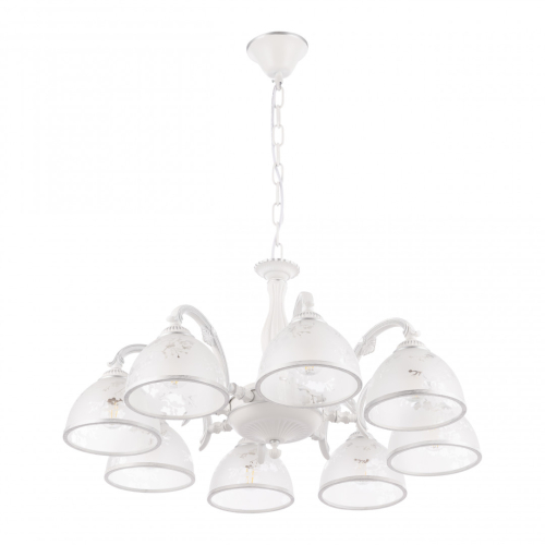 Подвесная люстра Arte Milano 349737/8 WT+SL изображение в интернет-магазине Cramer Light фото 4