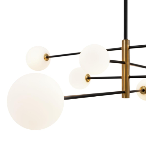 Люстра на штанге Freya Sphirity FR5376CL-08B изображение в интернет-магазине Cramer Light фото 4