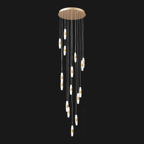 Каскадная люстра Lussole Hopkins LSP-7404 изображение в интернет-магазине Cramer Light