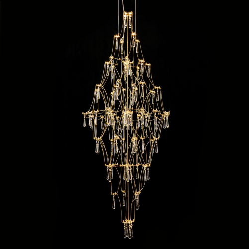 Подвесная люстра Modelux premium ML.7826.600P GD изображение в интернет-магазине Cramer Light фото 3