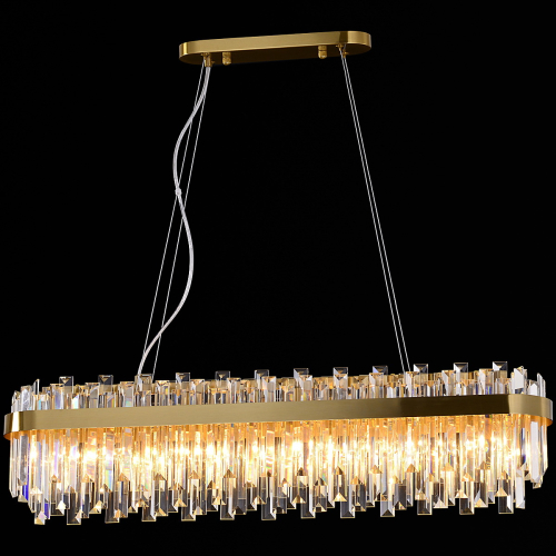 Подвесная люстра Illumico IL5189-8LLS-29 BRASS MIRAGE изображение в интернет-магазине Cramer Light