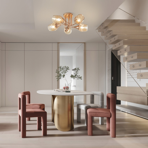 Потолочная люстра Arte Milano Napoli 336366/5 FGD изображение в интернет-магазине Cramer Light фото 2