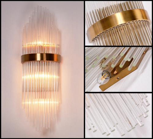 Настенный светильник Delight Collection BRWL7024 BRWL7024 gold изображение в интернет-магазине Cramer Light фото 2