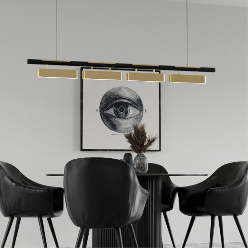 Подвесной светильник Lightera Huron LE118L-4G SMART изображение в интернет-магазине Cramer Light фото 5