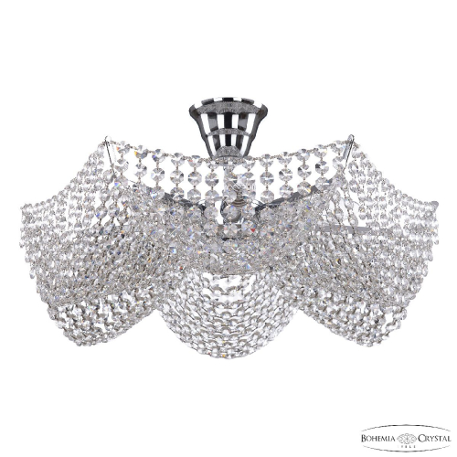 Потолочная люстра Bohemia Ivele Crystal 778/49 Ni изображение в интернет-магазине Cramer Light
