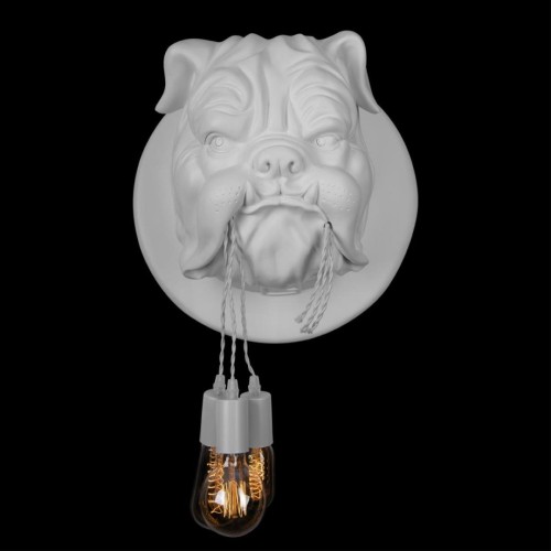 Настенный светильник Loft IT Bulldog 10177 White изображение в интернет-магазине Cramer Light фото 2