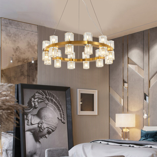 Подвесная люстра Delight Collection Arcachon 8530P/D610 gold изображение в интернет-магазине Cramer Light фото 3