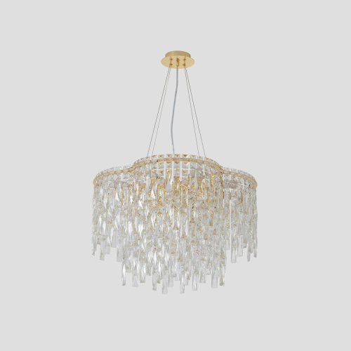 Подвесная люстра Crystal Lux ABRIL SP12 GOLD изображение в интернет-магазине Cramer Light фото 8