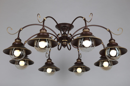 Потолочная люстра Omnilux Fontelo OML-50407-08 изображение в интернет-магазине Cramer Light фото 3