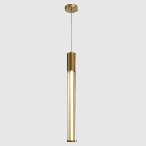 Подвесной светильник Crystal Lux LINEUP SP11W LED BRASS изображение в интернет-магазине Cramer Light