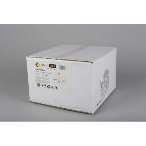 Потолочная люстра Omnilux Ugento OML-28407-03 изображение в интернет-магазине Cramer Light фото 8