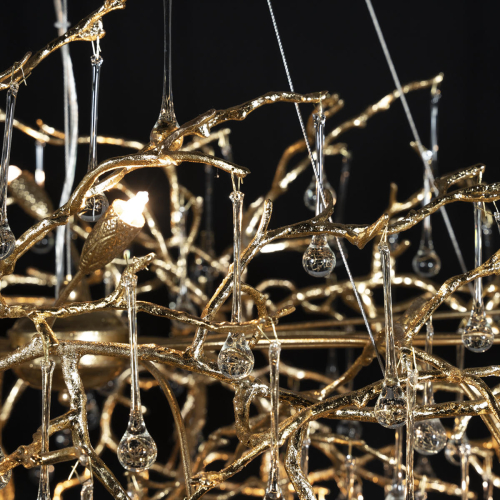 Подвесная люстра Loft IT Bijout 10067/1800 GD изображение в интернет-магазине Cramer Light фото 11