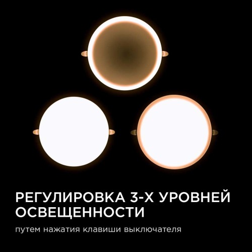 Встраиваемая светодиодная панель безрамочная Apeyron FLP 06-110 изображение в интернет-магазине Cramer Light фото 6