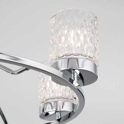 Потолочная люстра Eurosvet Calle 60127/6 хром изображение в интернет-магазине Cramer Light фото 3