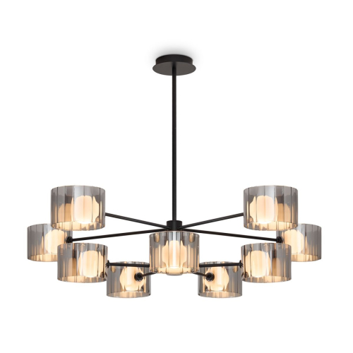 Люстра на штанге Freya Flight FR5544CL-10B изображение в интернет-магазине Cramer Light фото 5