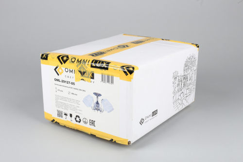 Потолочная люстра Omnilux Leonessa OML-29127-05 изображение в интернет-магазине Cramer Light фото 5