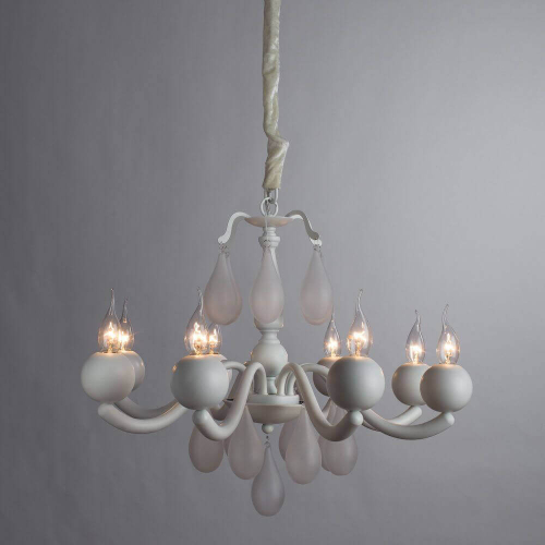 Подвесная люстра Arte Lamp Sigma A3229LM-8WH изображение в интернет-магазине Cramer Light фото 2